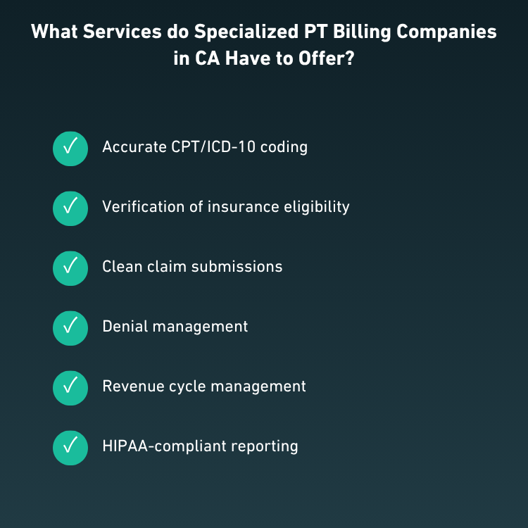 Physical Therapy Billing Services in Texas, TX