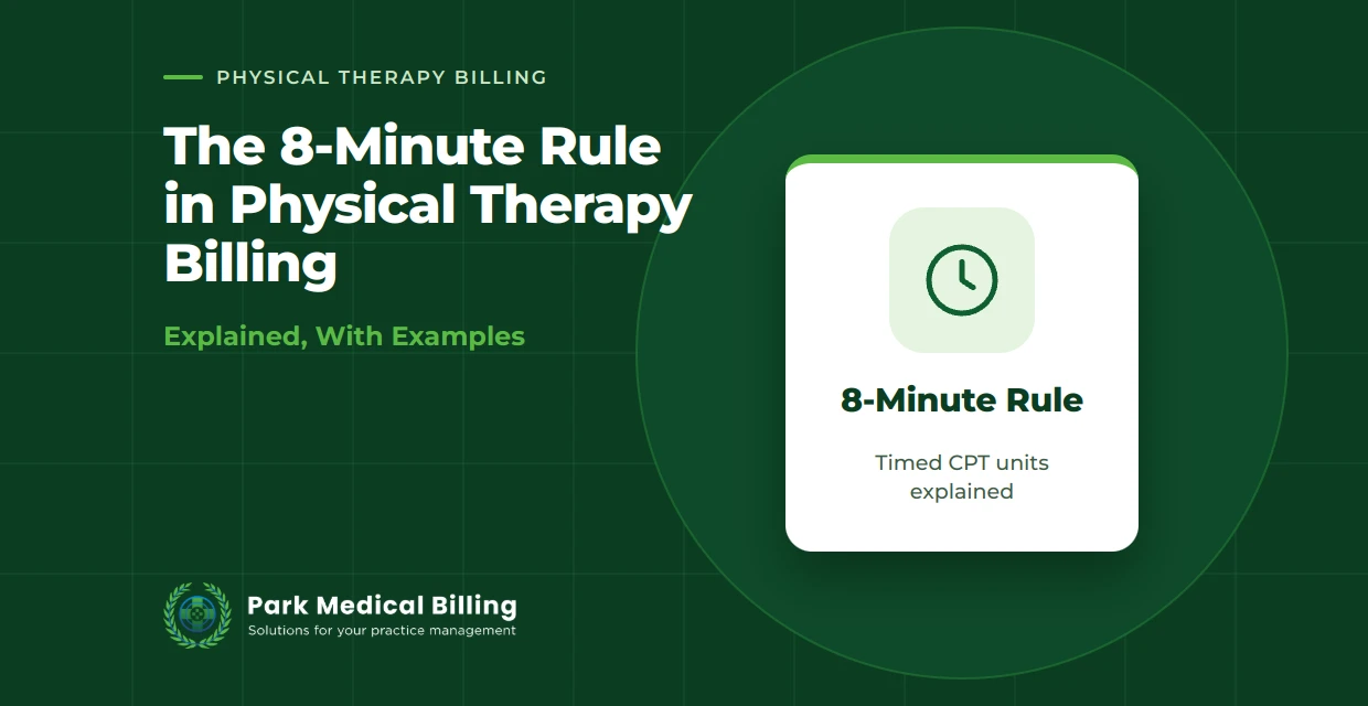The 8-Minute Rule in Physical Therapy Billing Explained (With Examples) | Park Medical Billing